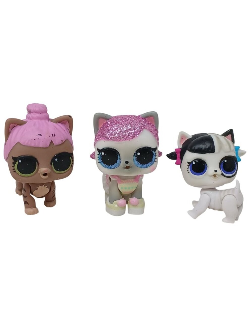 3 LOL Surprise Pet Cat Kitten Bling Easter, Cozy Kitty, Next Door #J-4A